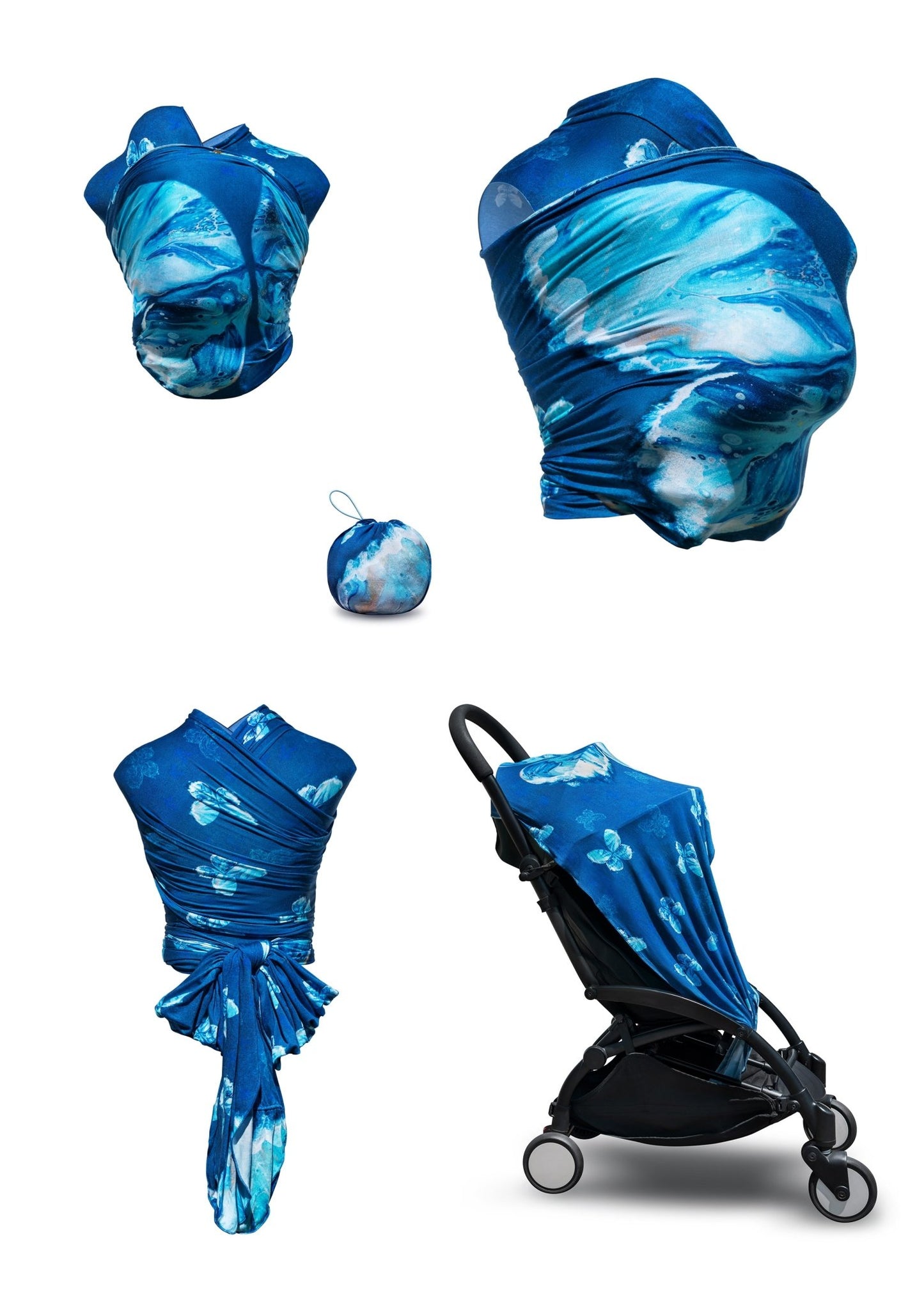 A PIECE OF PARADISE BABY WRAP - ivaufiji