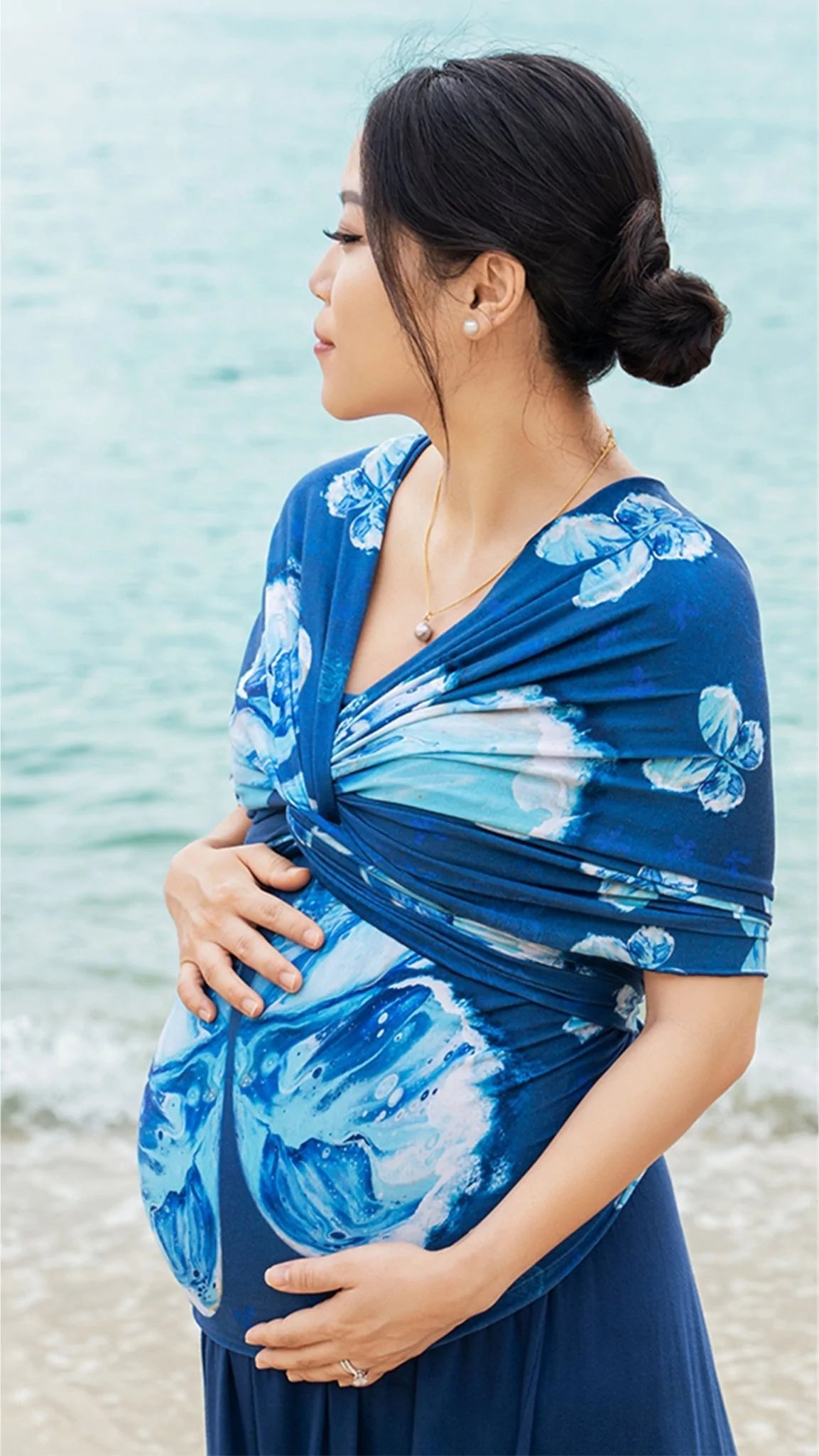 A PIECE OF PARADISE BABY WRAP - ivaufiji