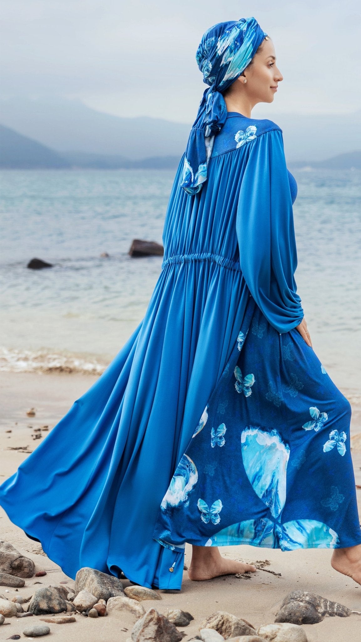 LAUCALA ROBE DRESS - ivaufiji