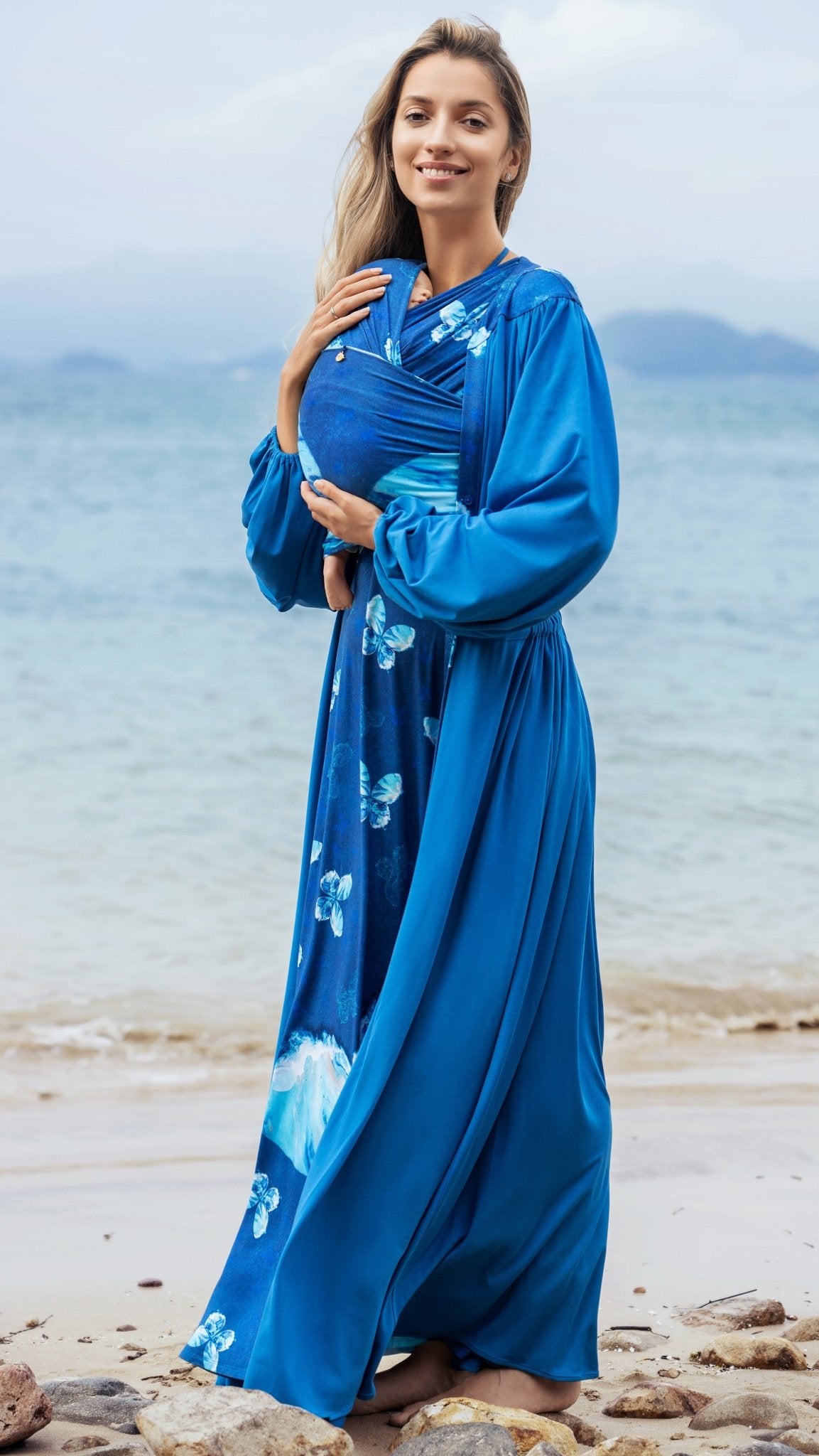 LAUCALA ROBE DRESS - ivaufiji