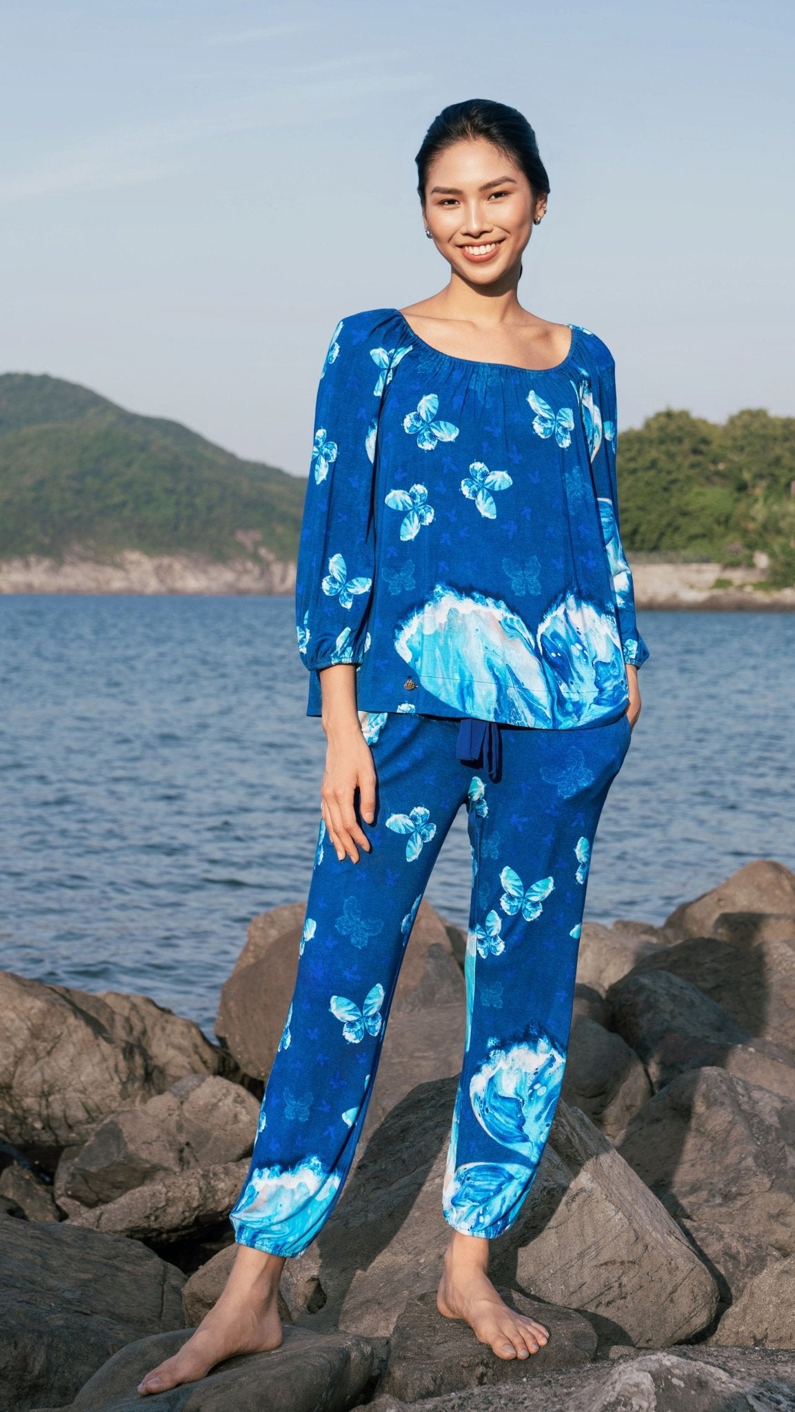 SEAS THE DAY LOUNGEWEAR SET - ivaufiji