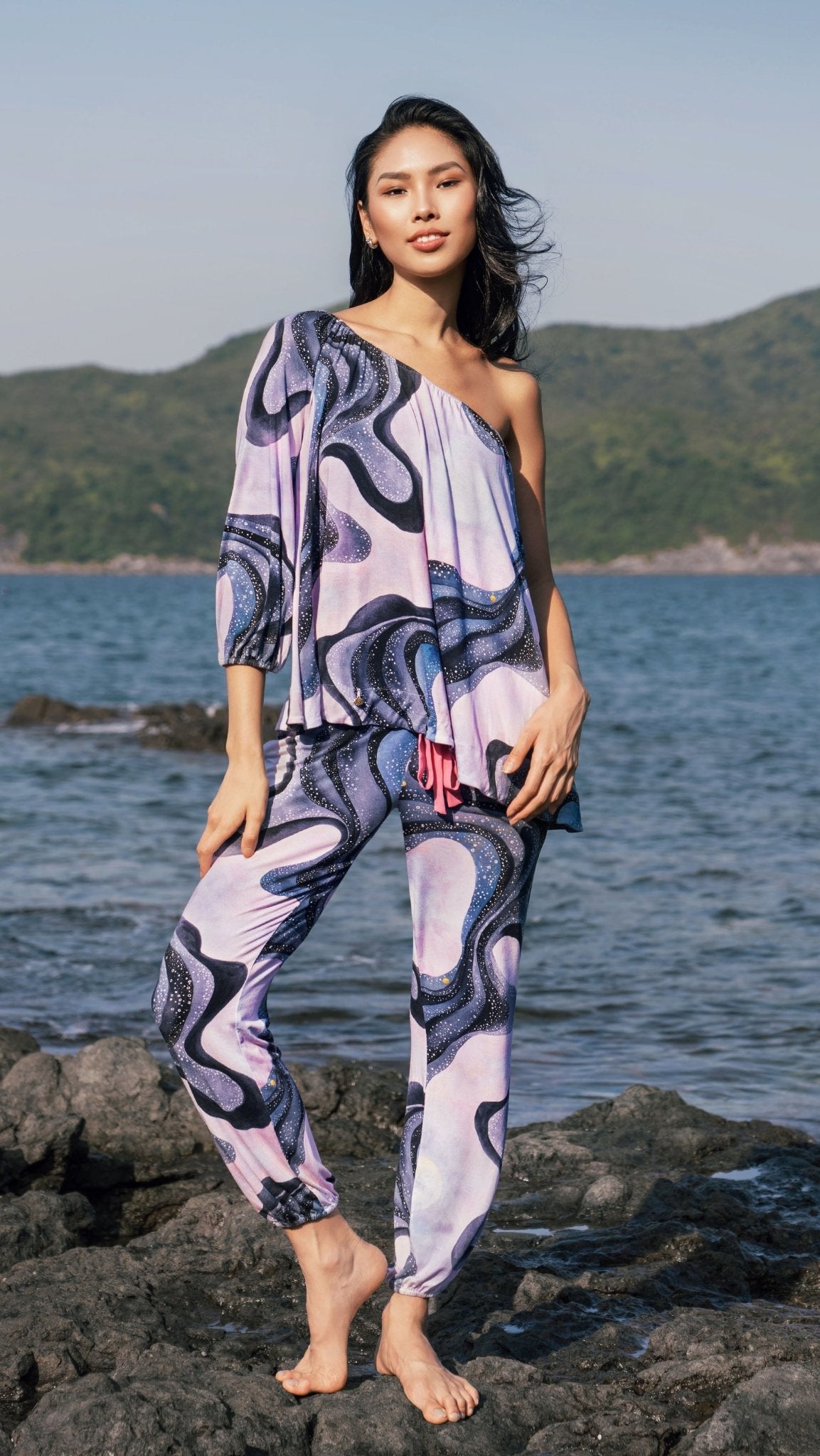 SEAS THE DAY LOUNGEWEAR SET - ivaufiji