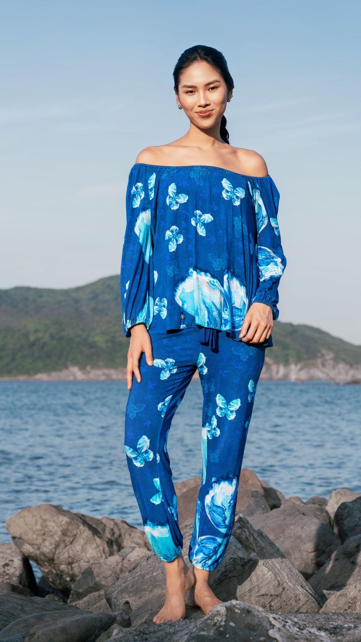 SEAS THE DAY LOUNGEWEAR SET - ivaufiji
